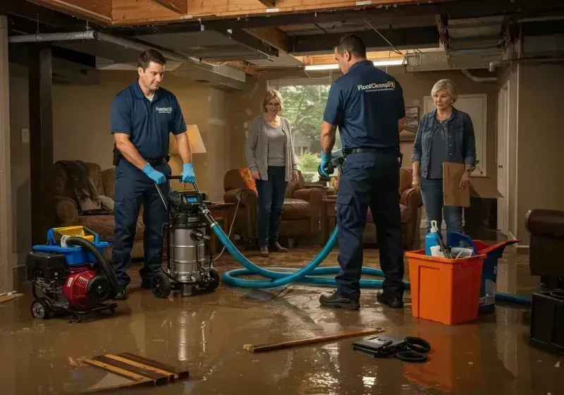 Basement Water Extraction and Removal Techniques process in Clinton, ME