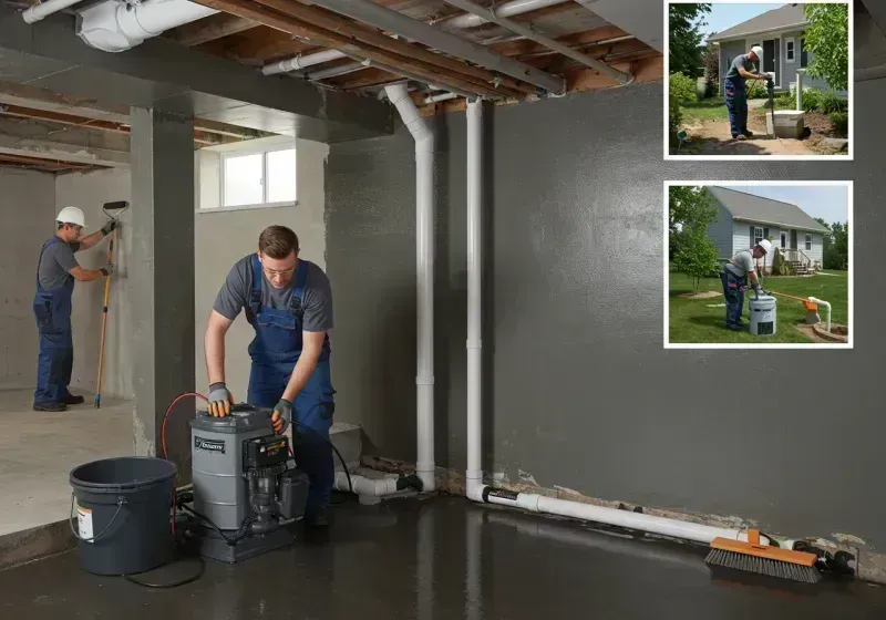 Basement Waterproofing and Flood Prevention process in Clinton, ME